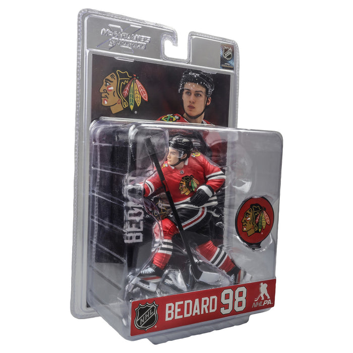 Connor Bedard #98 Chicago Blackhawks) NHL 7" Figure McFarlane's SportsPicks rookie