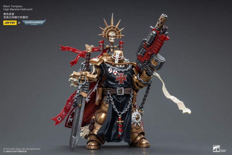 Warhammer 40K - Black Templars - High Marshal Helbrecht - Collectables > Action Figures > toy -  Joy Toy