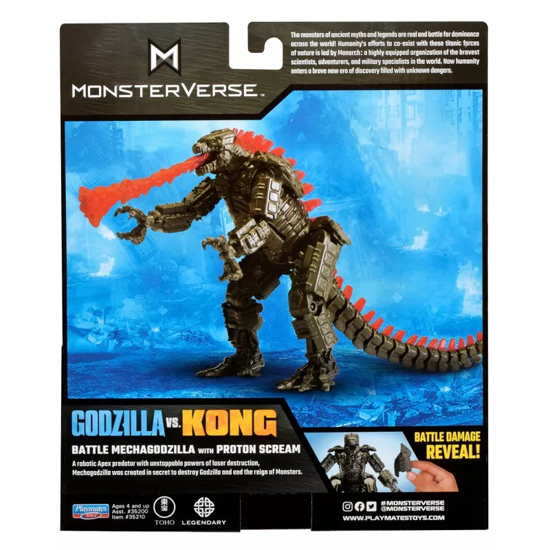 Godzilla x Kong Mechagodzilla 6" Battle Action Figure - Collectables > Action Figures > toys -  PLAYMATES