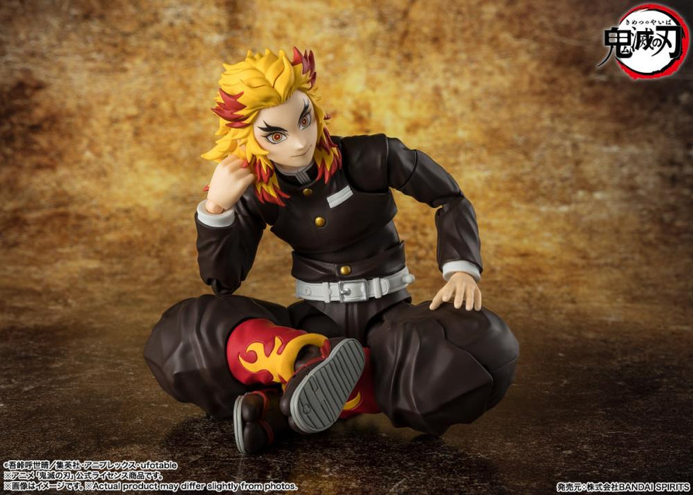 Demon Slayer: Kimetsu no Yaiba S.H.Figuarts Kyojuro Rengoku Action Figure ( Preorder Q3 2025)