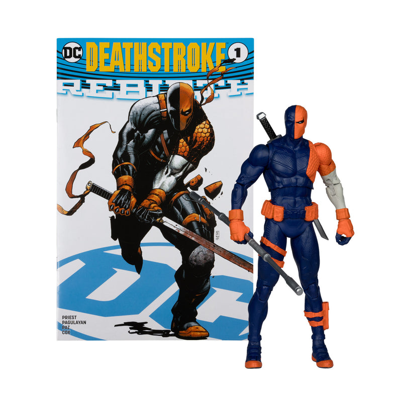 Deathstroke w/Comic (DC Page Punchers: DC Rebirth) - Collectables > Action Figures > toys -  McFarlane Toys
