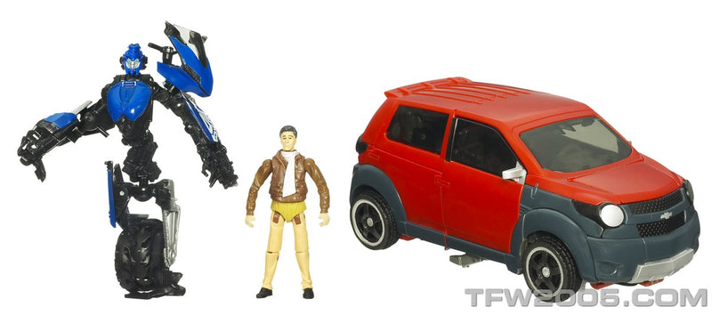 Transformers Movie - Revenge of the Fallen (ROTF) Human Alliance: Mudflap with Chromia and Agent Simmons - Collectables > Action Figures > toys -  Hasbro