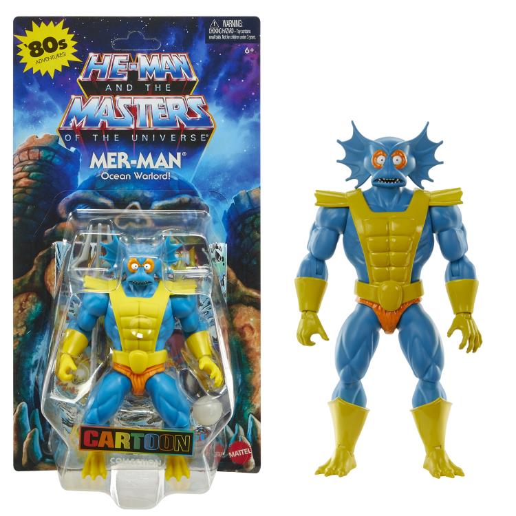 Masters of the Universe: Origins Mer-Man (Cartoon Collection) - Collectables > Action Figures > toys -  Mattel