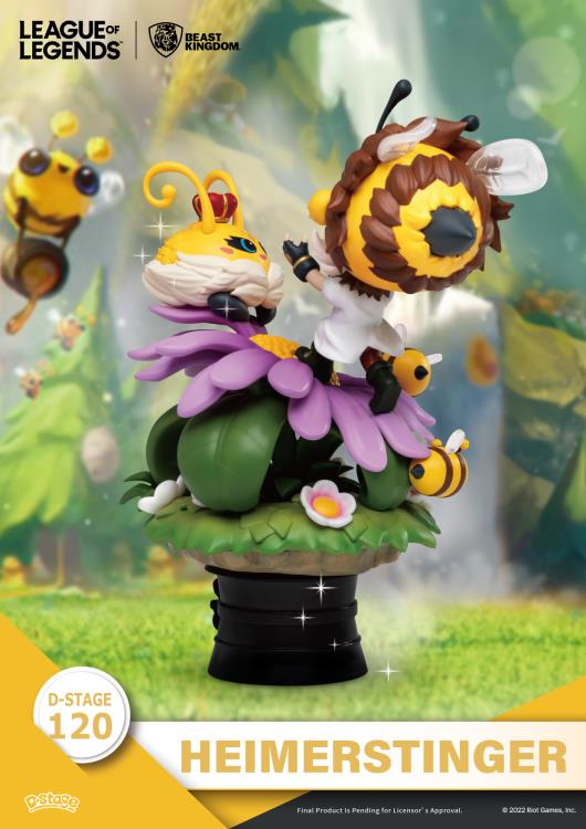 Diorama Stage-120-League of Legends- Nunu&Beelump & Heimerstinger Set - Collectables > Action Figures > toys -  Beast Kingdom