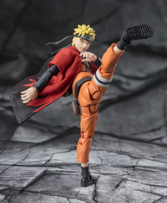 Naruto: Shippuden S.H.Figuarts Naruto Uzumaki (Sage Mode Savior of Konoha) Exclusive Action Figure