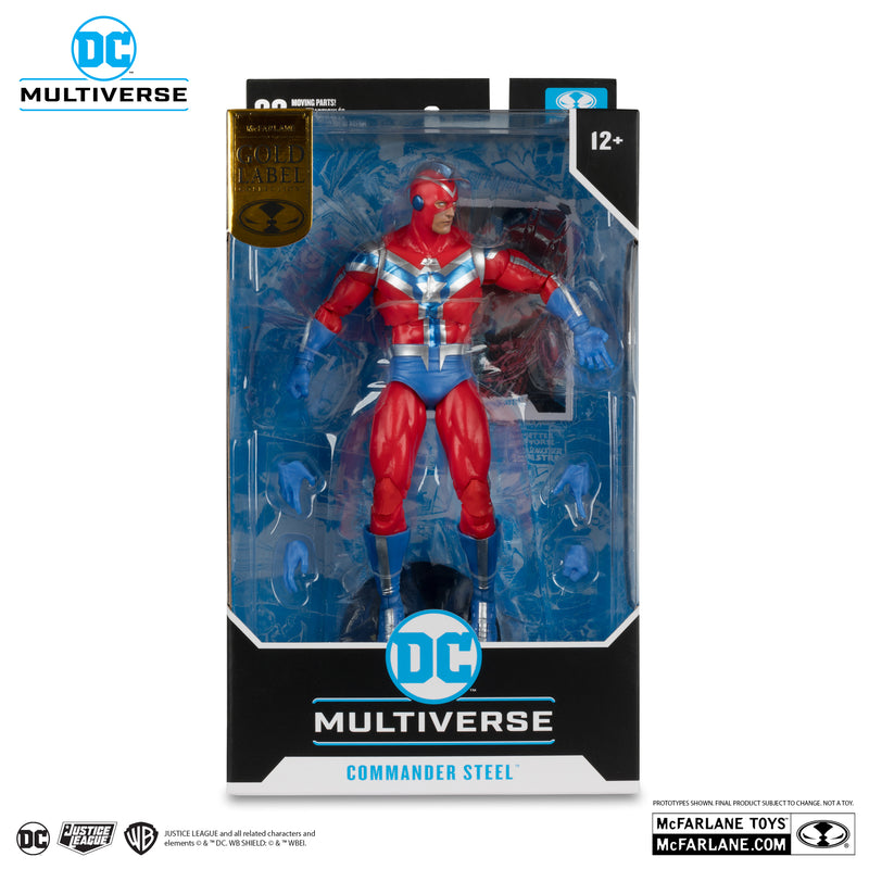 McFarlane Commander Steel DC Multiverse Gold Label EXCLUSIVE IN HAND SHIPS FAST | UK McFarlane Commander Steel DC Multiverse Gold Label EXCLUSIVE IN HAND SHIPS FAST | UK