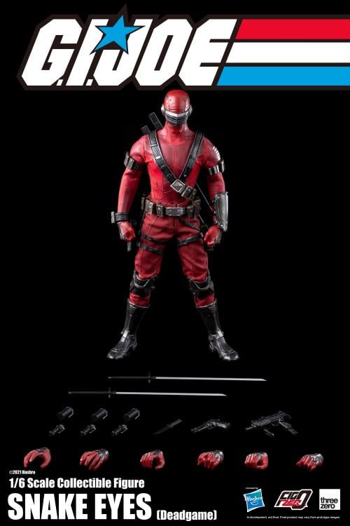 G.I. Joe FigZero Snake Eyes - Deadgame - 1/6 Scale - Exclusive - Collectables > Action Figures > toys -  ThreeZero