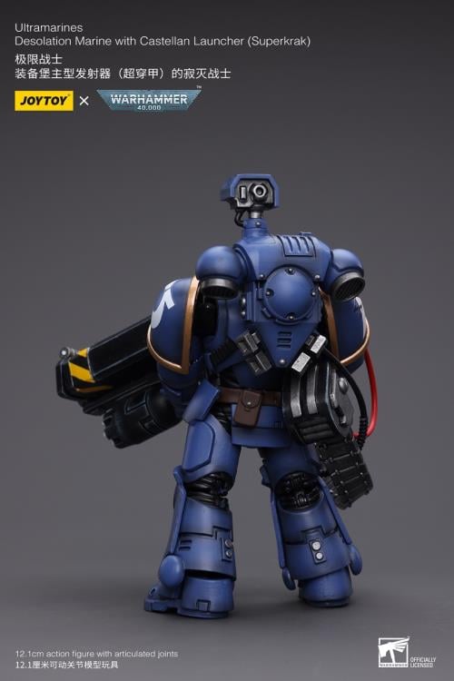 Warhammer 40K - Ultramarines - Desolation Marine with Superkrak Rocket Launcher - Collectables > Action Figures > toys -  Joy Toy