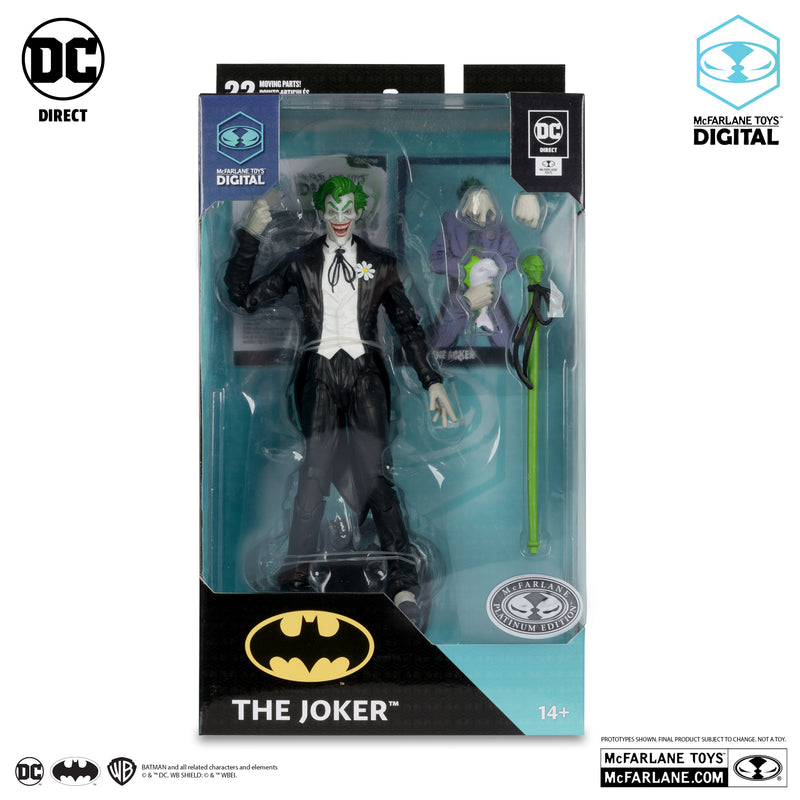 DC Comics The Joker (Silver Age) 7" Action Figure  Chase / Platinum - Collectables > Action Figures > toys -  McFarlane Toys