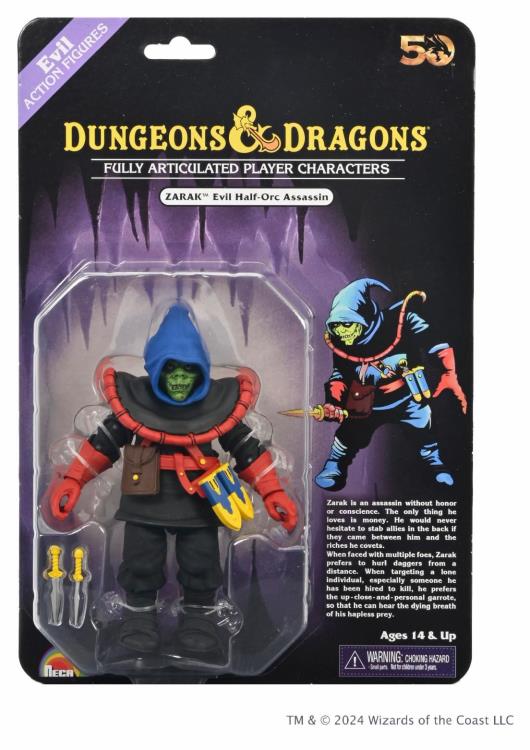 Dungeons & Dragons 50th Anniversary Zarak Action Figure - Collectables > Action Figures > toys -  Neca