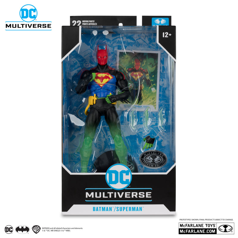 Batman/Superman: World's Finest DC Multiverse Batman/Superman Fusion - Chase - Collectables > Action Figures > toy -  McFarlane Toys