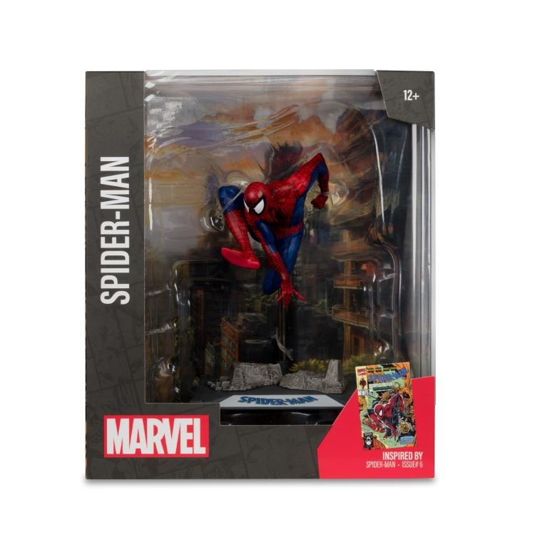 Marvel Comics Spider-Man (Spider-Man #6) 1/10 Scale - Statue - Collectables > Action Figures > toys -  McFarlane Toys