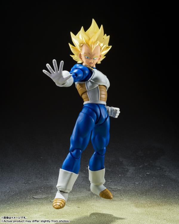 Dragon Ball Z S.H.Figuarts Super Saiyan Vegeta - Awakening Super Saiyan Blood - Collectables > Action Figures > toys -  Bandai