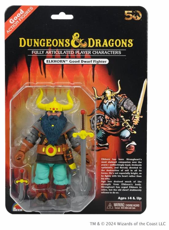 Dungeons & Dragons 50th Anniversary Elkhorn Action Figure - Collectables > Action Figures > toys -  Neca