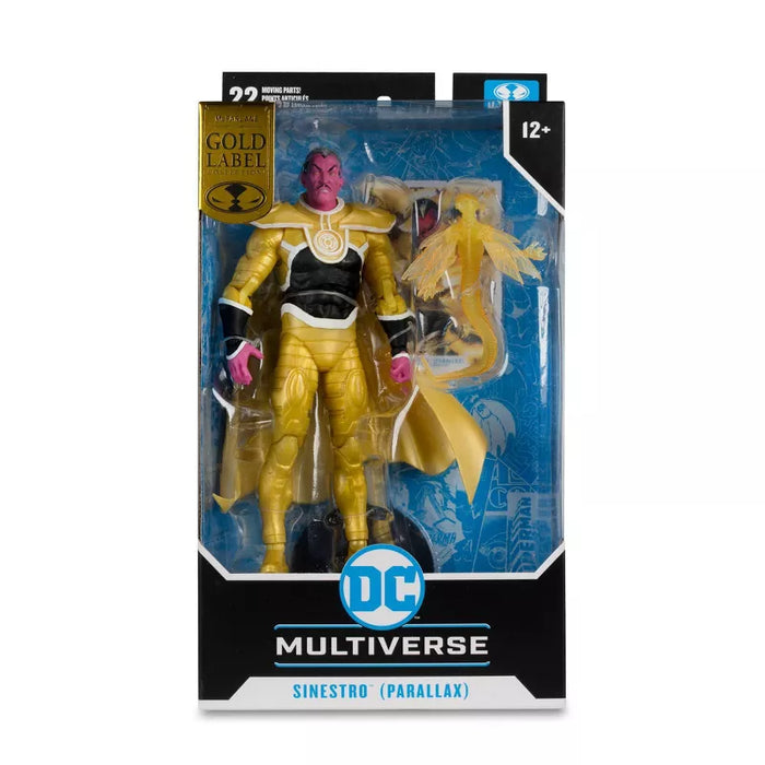 McFarlane Toys DC Multiverse Sinestro Parallax Armor Gold Label Action Figure