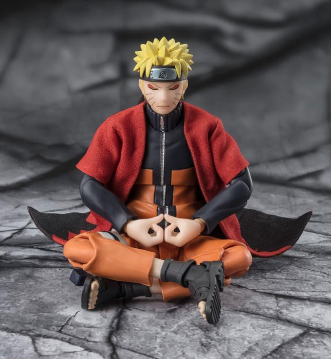 Naruto: Shippuden S.H.Figuarts Naruto Uzumaki (Sage Mode Savior of Konoha) Exclusive Action Figure