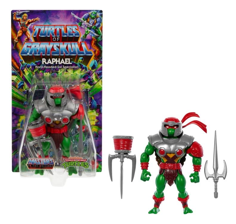Masters of the Universe: Origins Turtles of Grayskull Raphael - Collectables > Action Figures > toys -  mattel