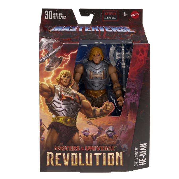 Masters of the Universe: Revolution Masterverse Battle Armor He-Man - Collectables > Action Figures > toys -  mattel
