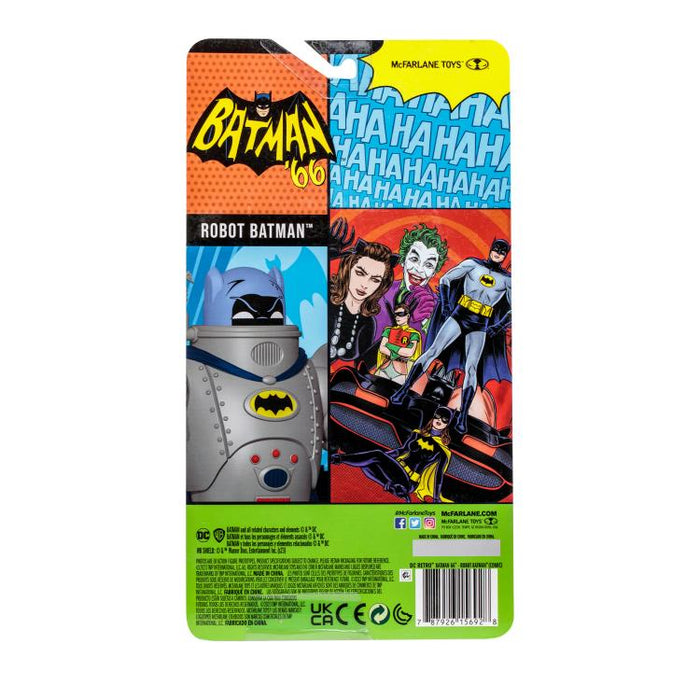 McFarlane Toys DC Batman 1966 Retro Series Robot Batman Action Figure [Comic] - Collectables > Action Figures > toys -  McFarlane Toys