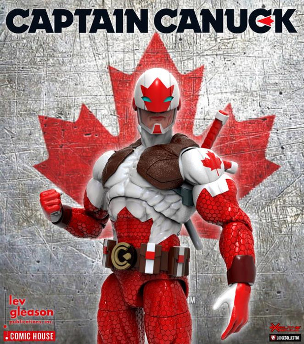 Captain Canuck Iconic Heroes Series Captain Canuck 1/12 Scale Action Figure (preorder Q2 2025)