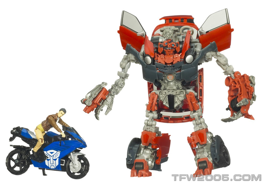 Transformers Movie - Revenge of the Fallen (ROTF) Human Alliance: Mudflap with Chromia and Agent Simmons - Collectables > Action Figures > toys -  Hasbro