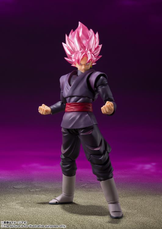 Dragon Ball Super S.H.Figuarts Goku Black Super Saiyan Rose (Reissue) (preorder January) - Collectables > Action Figures > toys -  Bandai