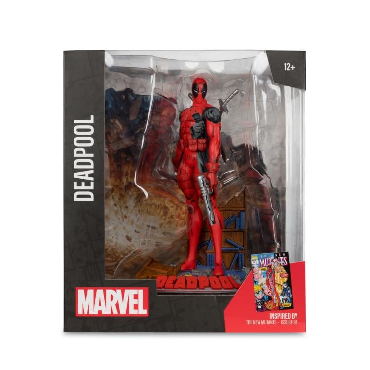 Marvel Comics Deadpool (New Mutants #98) 1/10 Scale - Statue - Collectables > Action Figures > toys -  McFarlane Toys