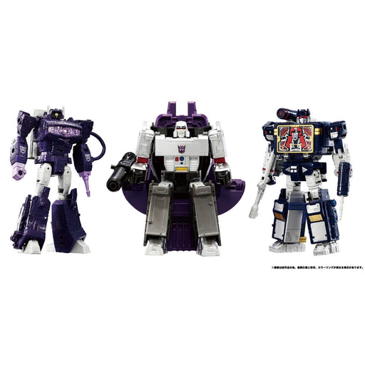 Transformers Dramatic Capture Series DCS Nemesis Bridge Megatron, Soundwave, and Shockwave Set (preorder Q2) - Collectables > Action Figures > toys -  Hasbro