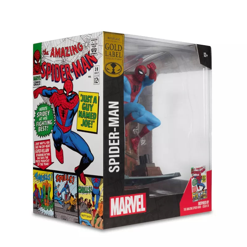 Marvel The Amazing Spider-Man - with Art Card - 1:10th Scale - Collectables > Action Figures > toys -  McFarlane Toys