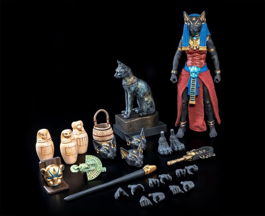 mythic legions アヌビスフィギュア Mythic Legions - 2025 Retailer Wave - Figura Obscura - Bastet