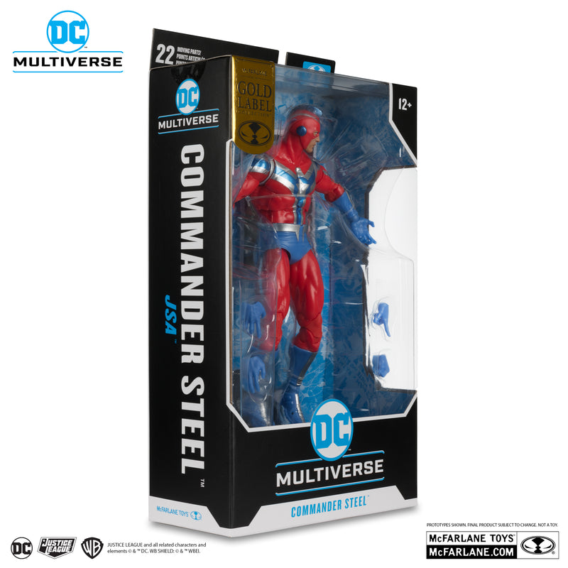 DC Multiverse - Commander Steel (JSA) Gold Label - Collectables > Action Figures > toys -  McFarlane Toys