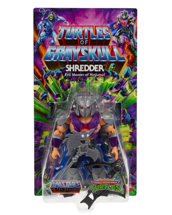 Masters of the Universe: Origins Turtles of Grayskull Shredder - Collectables > Action Figures > toys -  mattel
