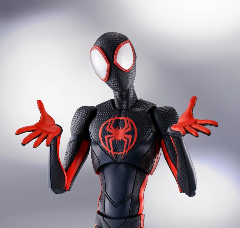 Spider-Man Across the Spider-Verse S.H.Figuarts Mile Morales World Tour - Exclusive - Collectables > Action Figures > toys -  Bandai