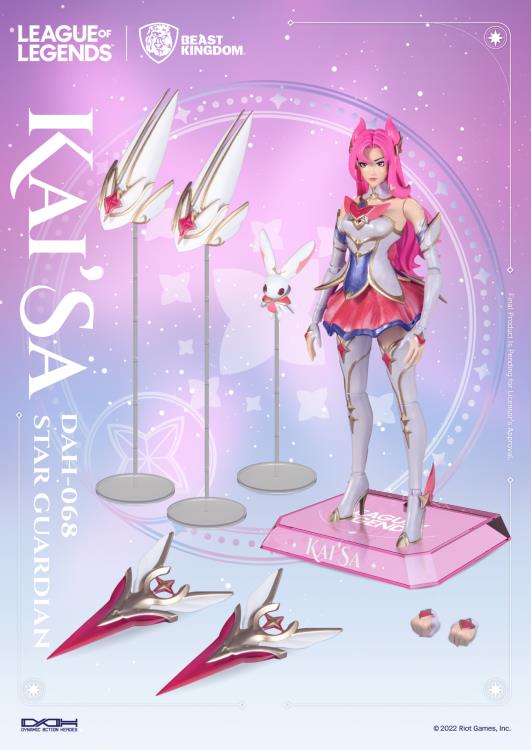 League of Legends Dynamic 8ction Heroes DAH-068 Star Guardian Kai'Sa - Collectables > Action Figures > toys -  Beast Kingdom