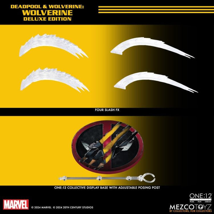 Deadpool & Wolverine One:12 Collective Wolverine (Deluxe Edition) Action Figure (preorder Q3 2025)