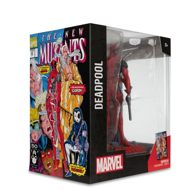 Marvel Comics Deadpool (New Mutants #98) 1/10 Scale - Statue - Collectables > Action Figures > toys -  McFarlane Toys