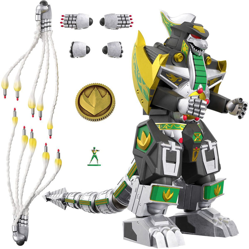 Power Rangers Ultimates Dragonzord 7-Inch Action Figure - Collectables > Action Figures > toys -  Super7