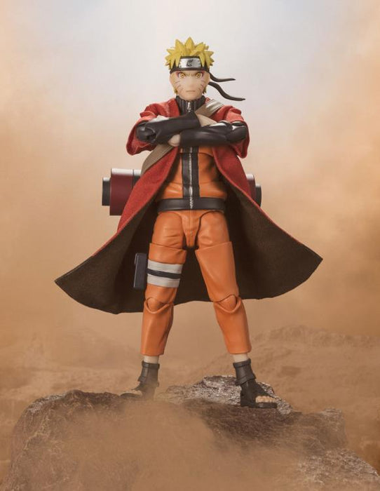 Naruto: Shippuden S.H.Figuarts Naruto Uzumaki (Sage Mode Savior of Konoha) Exclusive Action Figure