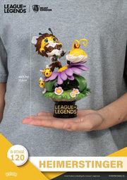 Diorama Stage-120-League of Legends- Nunu&Beelump & Heimerstinger Set - Collectables > Action Figures > toys -  Beast Kingdom