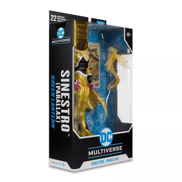 McFarlane Toys DC Multiverse Sinestro Parallax Armor Gold Label Action Figure