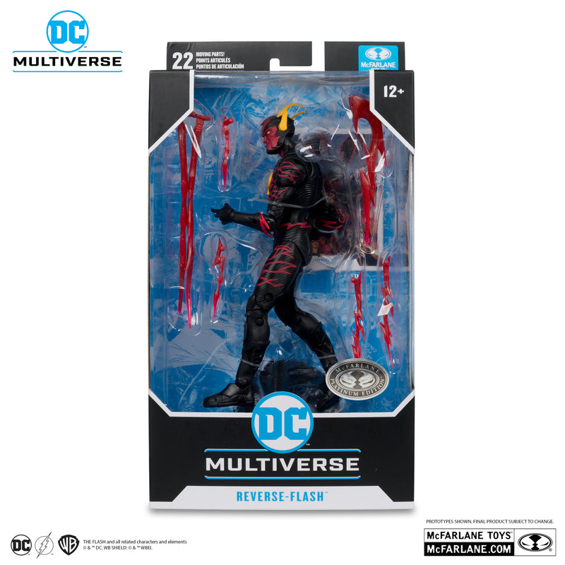 DC Multiverse -  REVERSE-FLASH (NEW 52) - Chase / Platinum - Collectables > Action Figures > toys -  McFarlane Toys