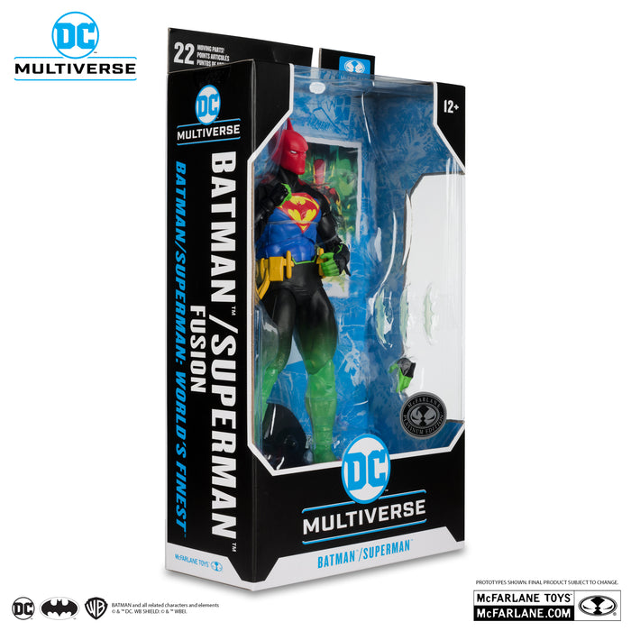 Batman/Superman: World's Finest DC Multiverse Batman/Superman Fusion - Chase