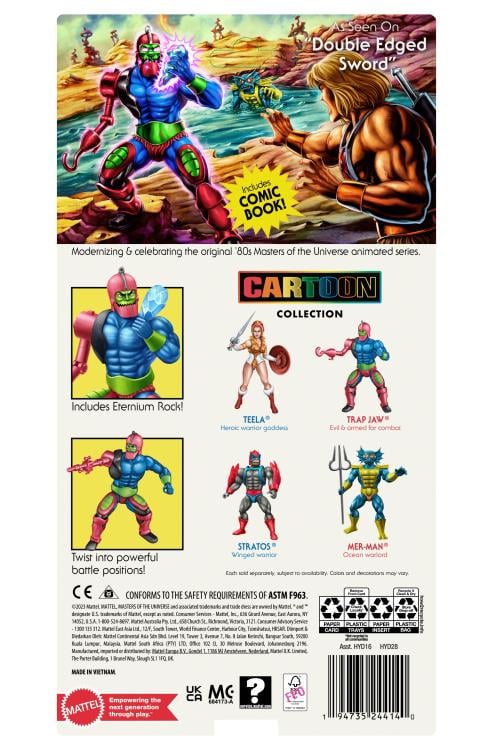Masters of the Universe: Origins Trap-Jaw (Cartoon Collection) - Collectables > Action Figures > toys -  mattel