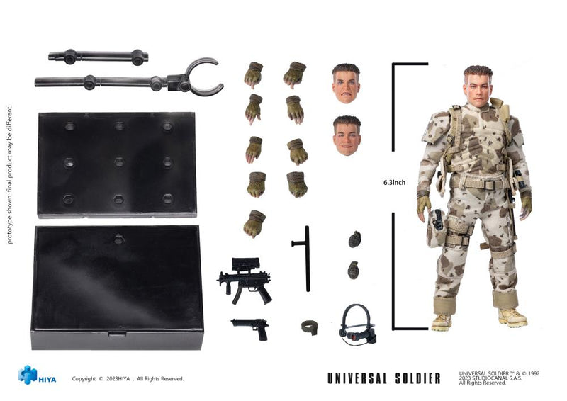 Universal Soldier - Exquisite Super Series - Luc Deveraux 1/12 Scale (preorder Q3 2024) - Collectables > Action Figures > toys -  HIYA TOYS