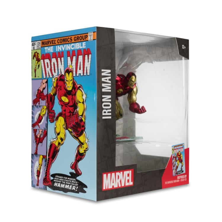 Marvel Comics Iron Man (The Invincible Iron Man #126) 1/10 Scale - Statue - Collectables > Action Figures > toys -  McFarlane Toys