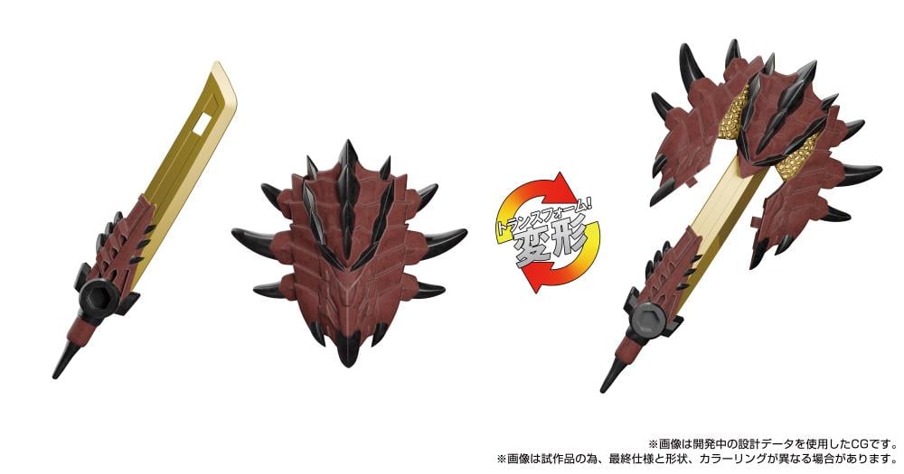 Transformers x Monster Hunter Synergenex Series Rathalos Prime Action Figure (Q4 preorder 2025)