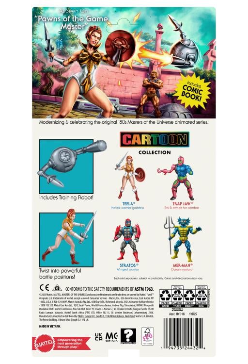 Masters of the Universe: Origins Teela (Cartoon Collection) - Collectables > Action Figures > toys -  mattel