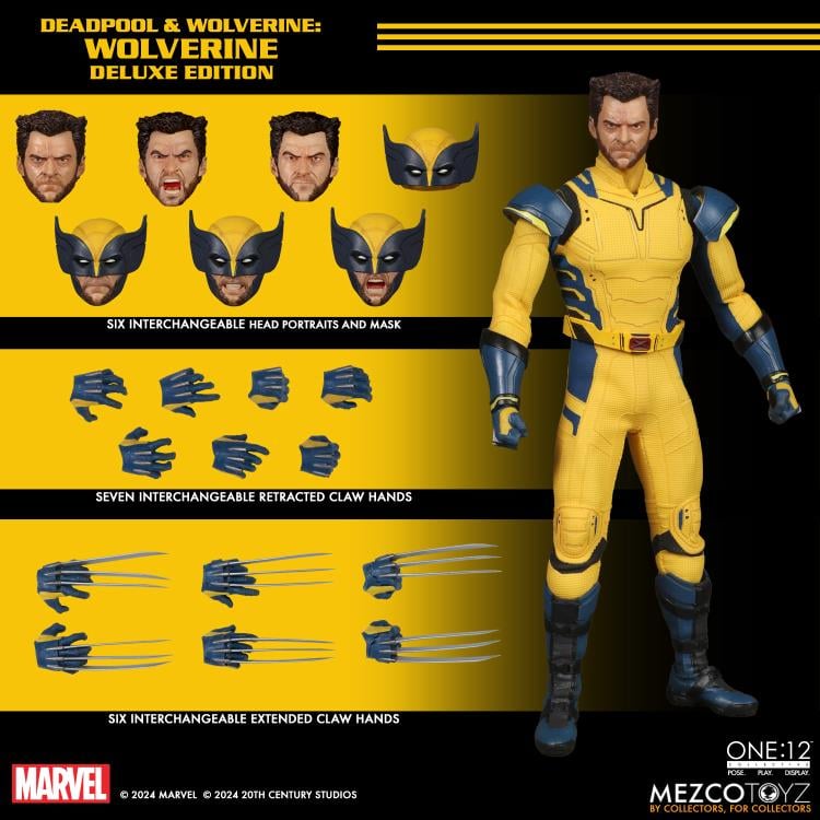 Deadpool & Wolverine One:12 Collective Wolverine (Deluxe Edition) Action Figure (preorder Q3 2025) - Collectables > Action Figures > toys -  MEZCO TOYS