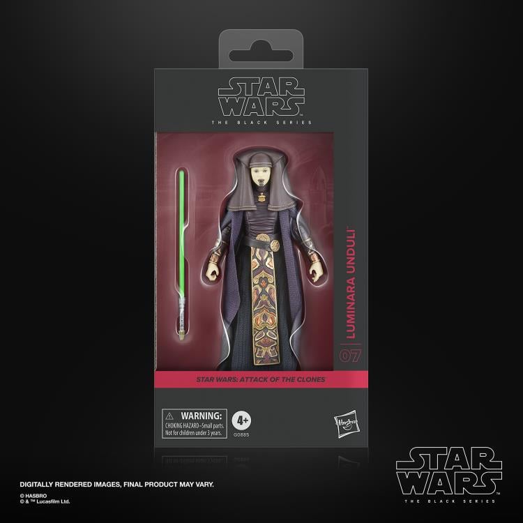 Star Wars: The Black Series 6" Luminara Unduli - Attack of the Clones-  (preorder July 2025) - Action & Toy Figures -  Hasbro