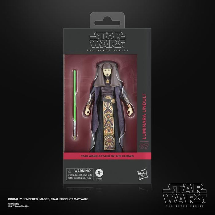 Star Wars: The Black Series 6" Luminara Unduli - Attack of the Clones-  (preorder July 2025)